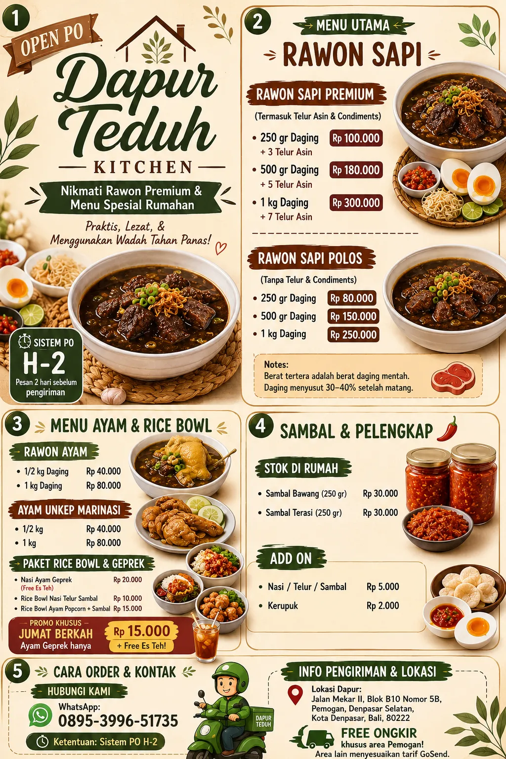 Dapur Teduh Kitchen