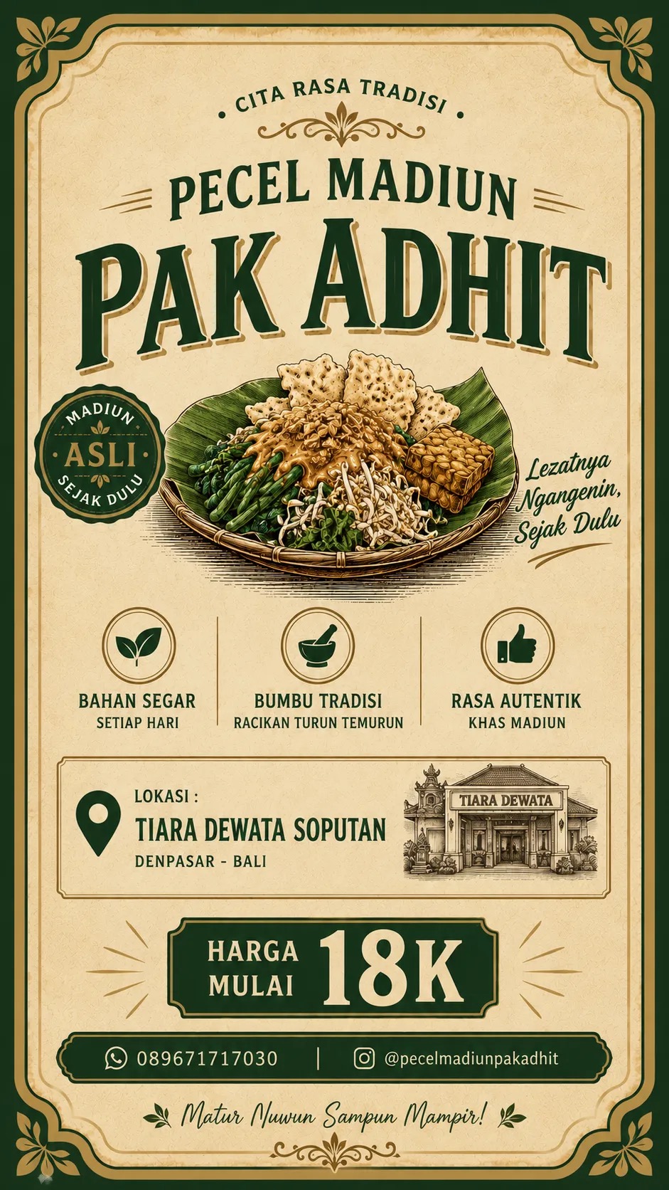 PECEL MADIUN PAK ADHIT